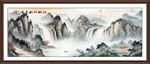 大厅山水画