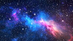 梦幻绚丽的璀璨星空