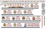 古代十大农学家海报展板挂画宣传