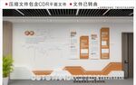 现代简约风办公室墙面设计