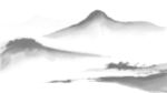 镂空山水画