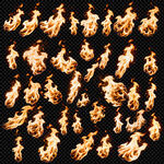 真实火焰免抠素材