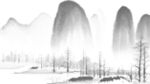 激光镂空山水
