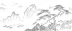 圆点铝单板山水冲孔镂空
