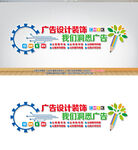 广告公司文化墙