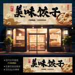 饺子门头