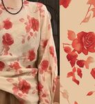 花卉图案针织衫展示