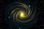 璀璨星际漩涡宇宙景象