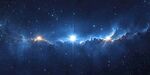 梦幻星空宇宙壮丽景象
