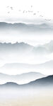 高档 山水中式玄关 TIF分层