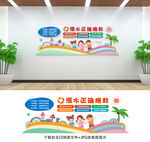 防溺水文化墙