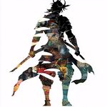 多彩武士剪影 尽显霸气