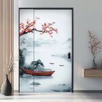 中式山水意境移门设计