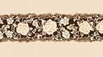 复古花卉蕾丝花边图案