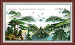 万里长城江山如画