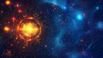 璀璨宇宙梦幻星空景象