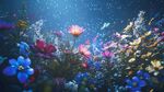 深海梦幻花海奇幻景象