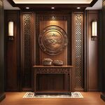 中式玄关 古典木雕装饰美
