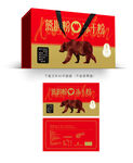 熊胆粉彩盒