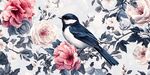 花鸟图 鹊栖繁花间