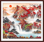 鸿运当头国画