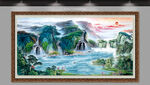 国画山水