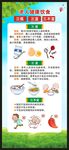 老年健康宣传周展架