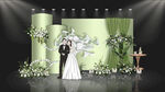 白绿婚礼  