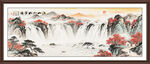 国画山水装饰画