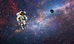 宇宙太空人星空壁画壁纸