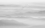 水墨山