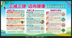 三减三健宣传栏