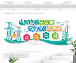 电力公司用电安全文化墙