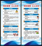 全国老年健康宣传周展架
