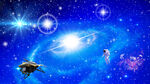 蓝色星空