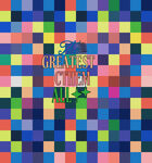 多彩方块创意文字图案