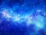 梦幻蓝色星空宇宙