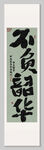 不负韶华 装饰画挂画
