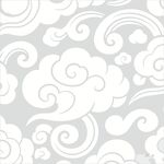 中式云纹图案背景纹理