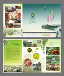 农家乐 农家小院 休闲山庄折页