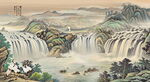 国画山水画