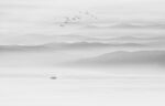 水墨山