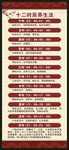 中医健康教育X展架
