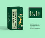 人参礼盒展示西洋参枸杞菊花