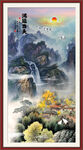 玄关山水画