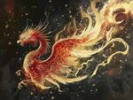 火凤凰 炫彩奇幻神兽图景
