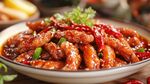 香辣诱人的美味鸡爪