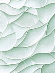 浅绿色叶片纹理背景图案