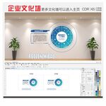 科技企业文化墙