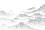 水墨群山图